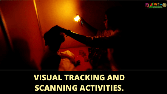 visual tracking and scanning activities