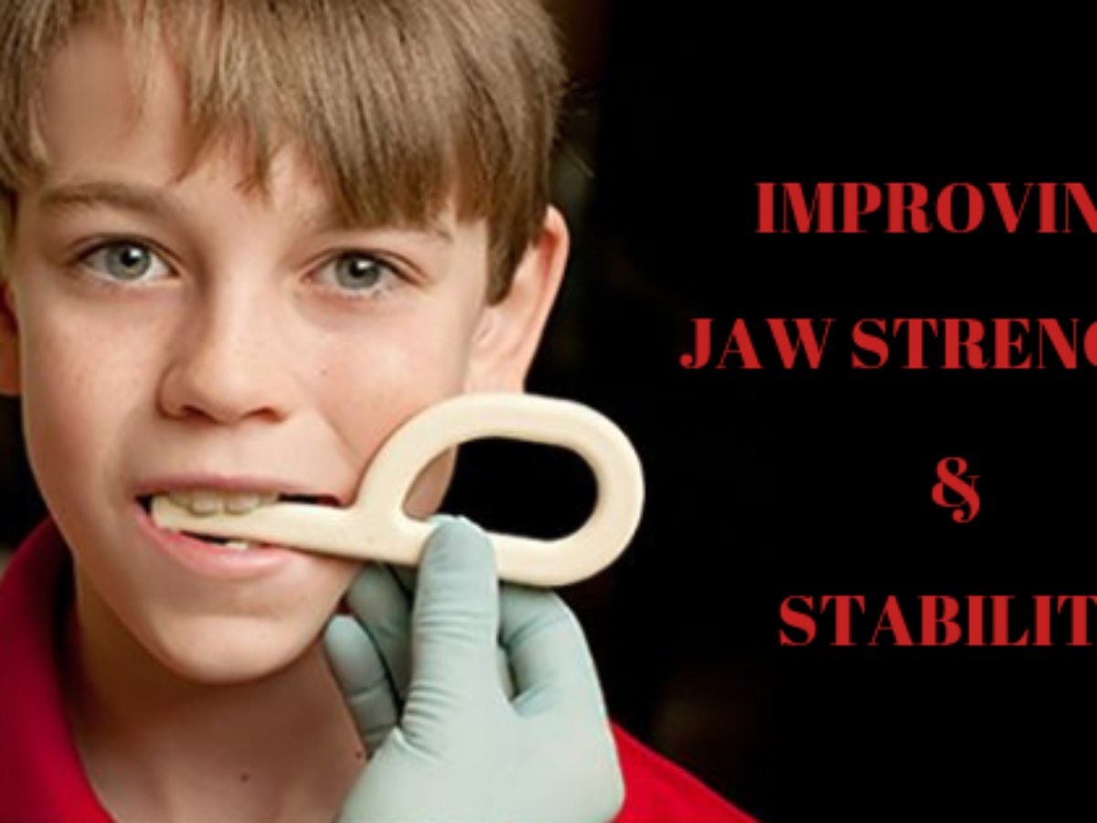 Jaw strengthening best sale