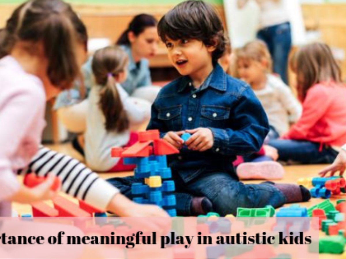 Autistic children: play with others