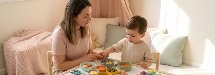 Our feeding therapy follows a child-centered, sensory-based approach, addressing both physical and behavioral aspects of feeding.