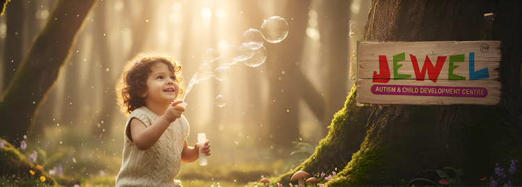 Children receiving compassionate autism therapy and developmental support at Jewel Autism Centre, highlighting expert care, inclusive environment, and family-centered approach.