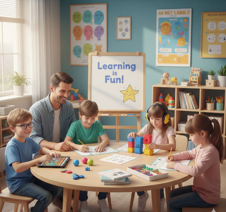 Specialised educational support to engage in learning and classroom routines