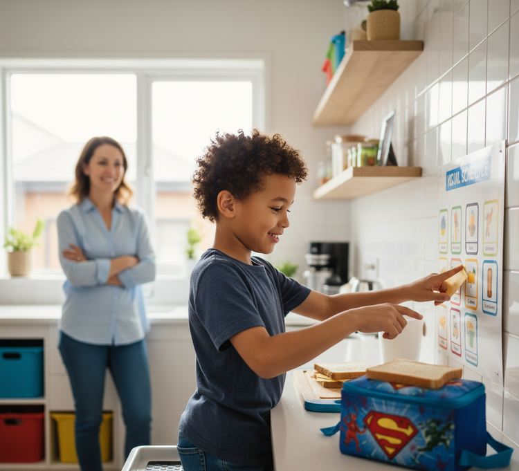 Focusing on home based activities and routine.